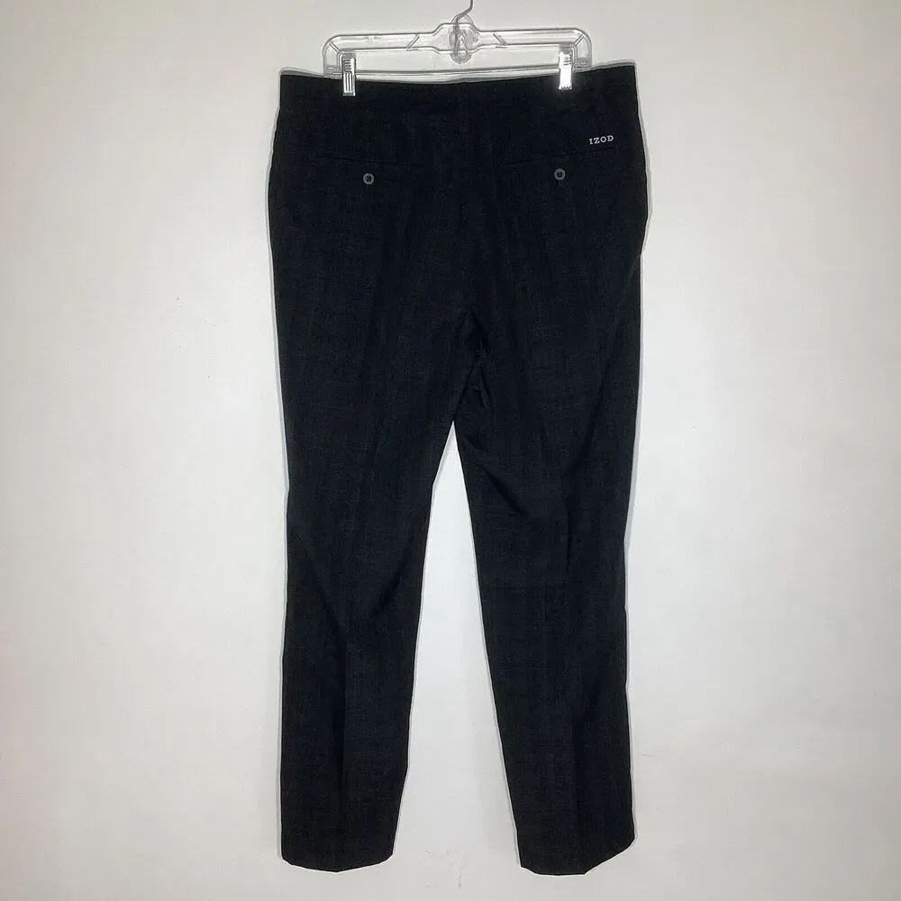 IZOD‎ Golf Mens Golf Pants Black Size 36 x 34
